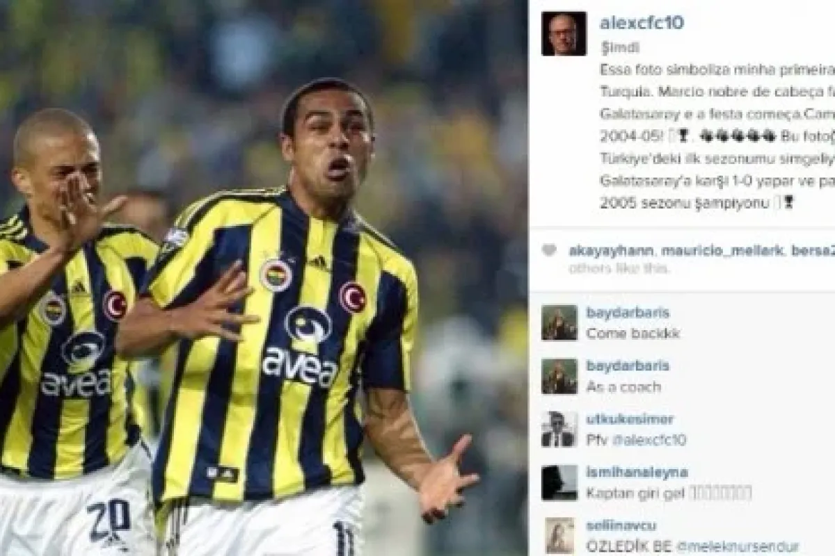 Alex’ten Fenerbahçe paylaşımı