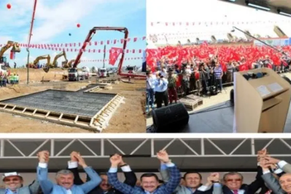 Dev merkezin temeli atıldı