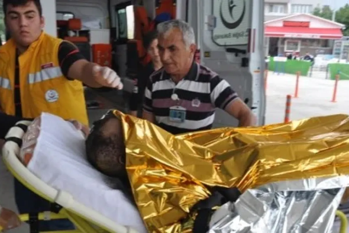 Evden uzaklaştırma cezası alan adam kendini yaktı