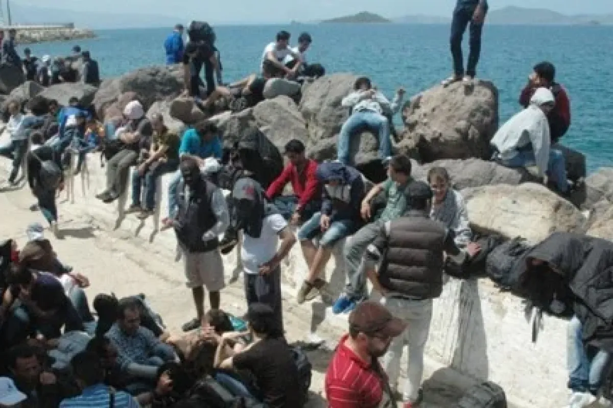 Muğla açıklarında 192 kaçak yakalandı