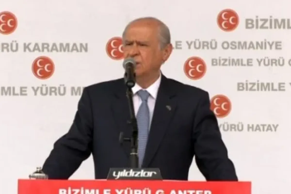 Bir mazot vaadi de Bahçeli’den