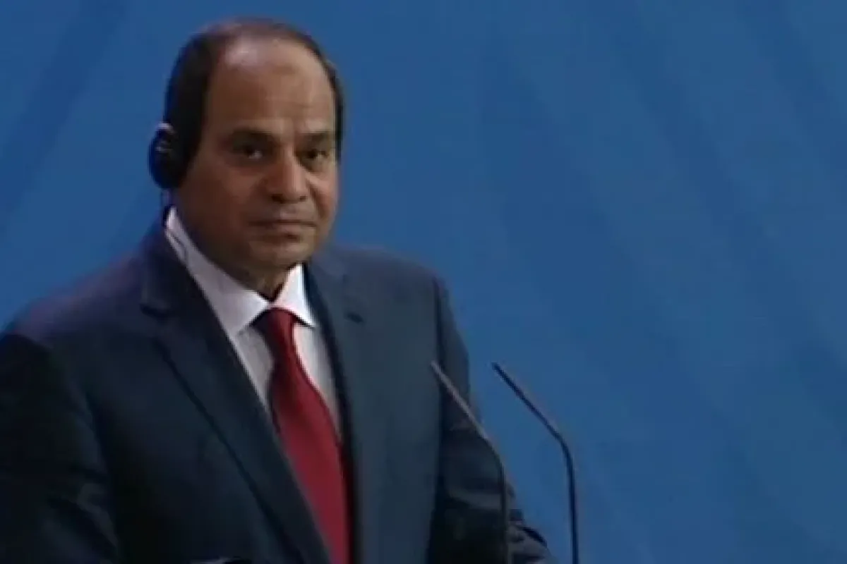 Sisi’ye Almanya’da şok !