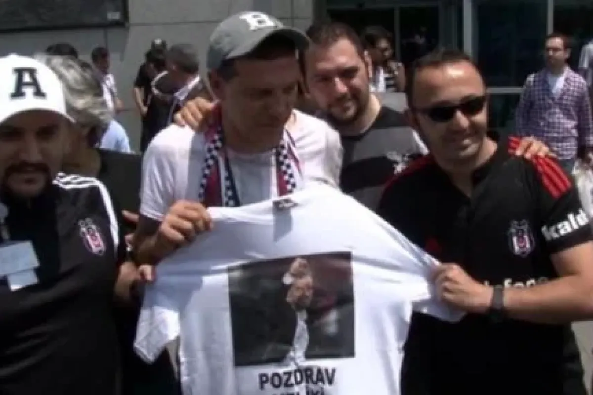 Bilic’i taraftarlar uğurladı