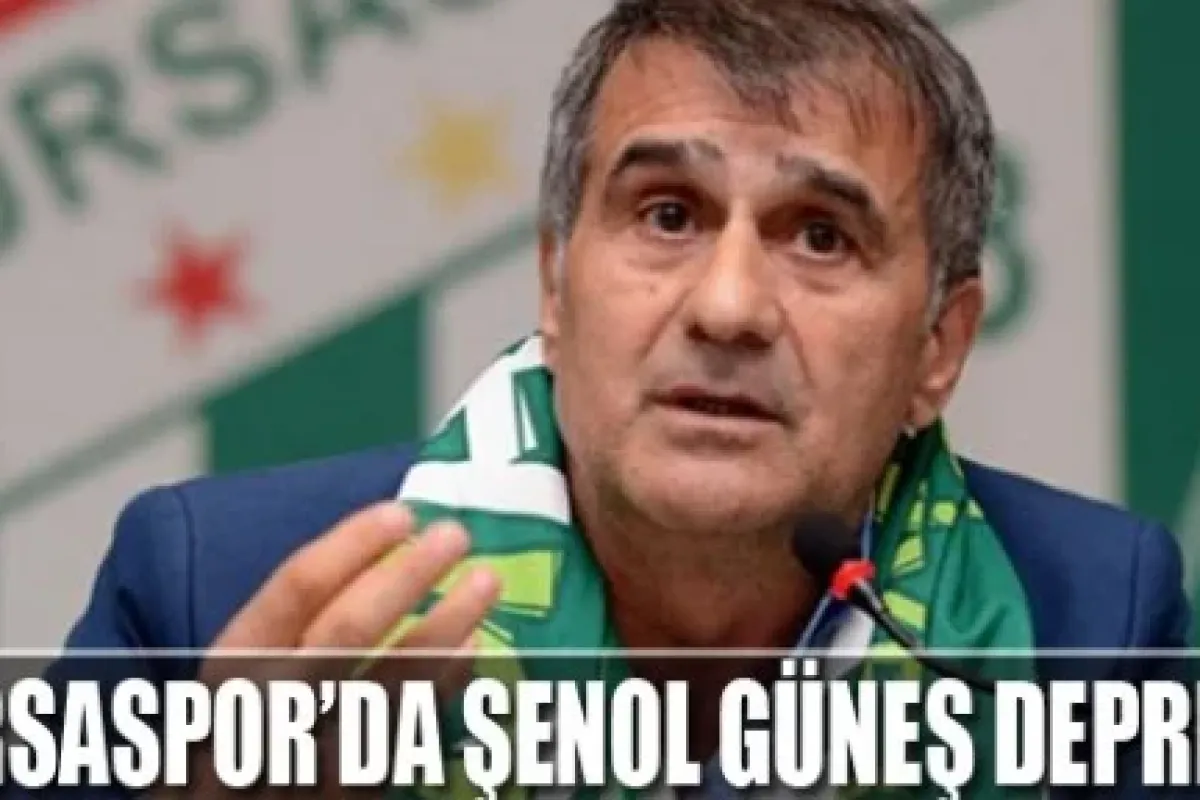 Şenol Güneş Bursaspor'a veda etti!