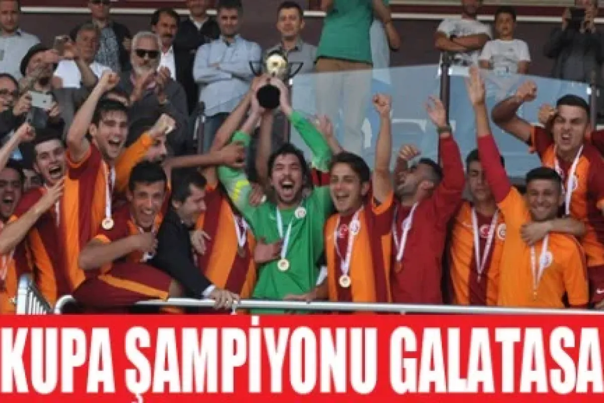 U21 Süper Kupa Şampiyonu Galatasaray