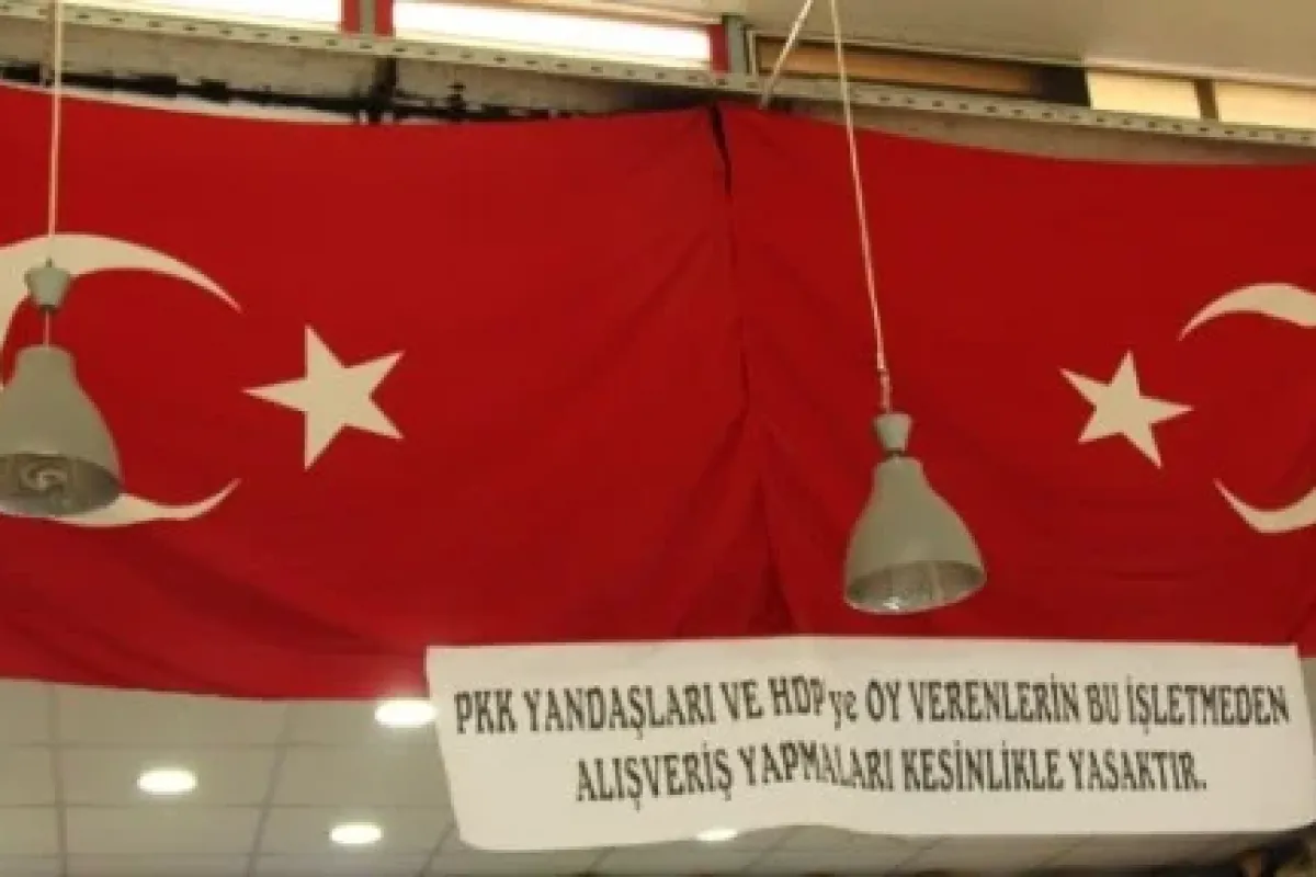 Esnafın HDP tepkisi