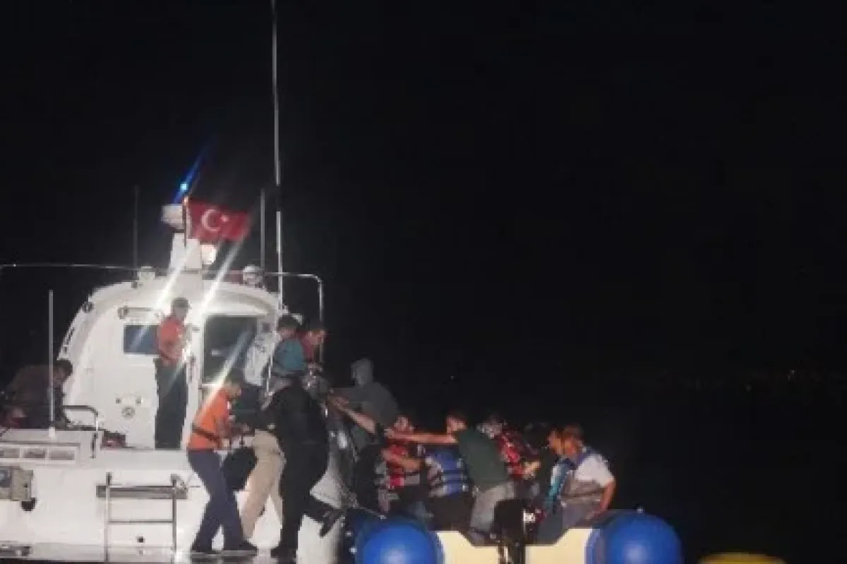 Tam 100 kaçak göçmen !