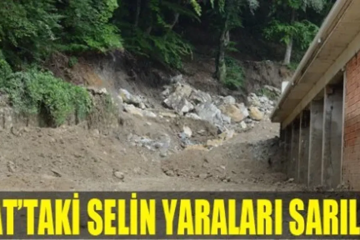 Oylat'taki Selin Yaraları Sarılıyor