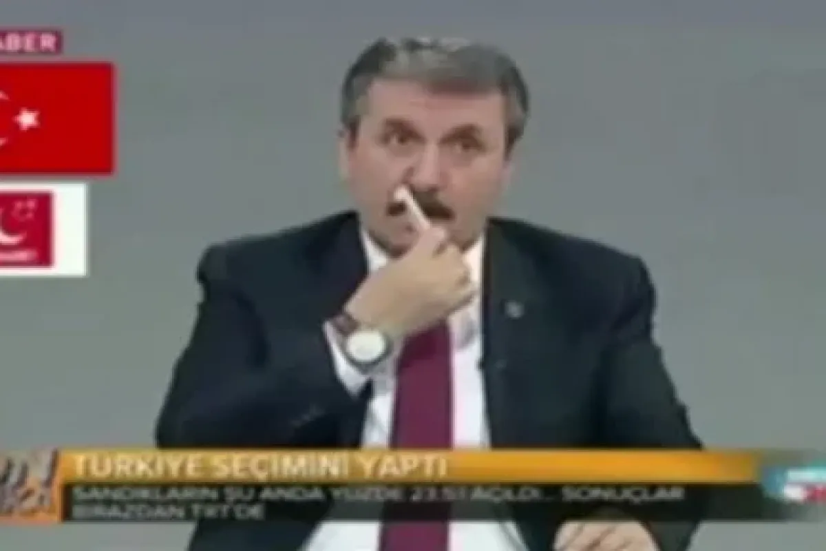Parti liderlerinin kamera arkası görüntüleri