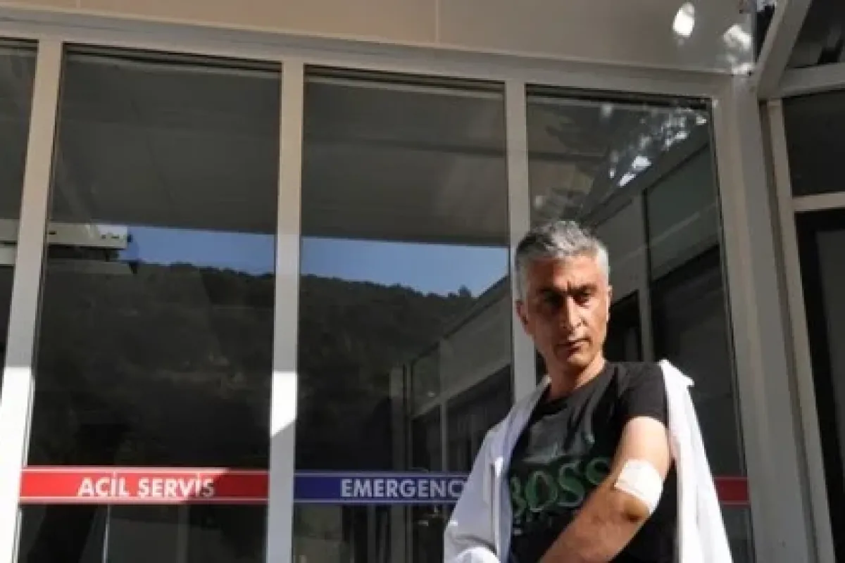 Sağlık memuru hasta yakını tarafından darp edildi