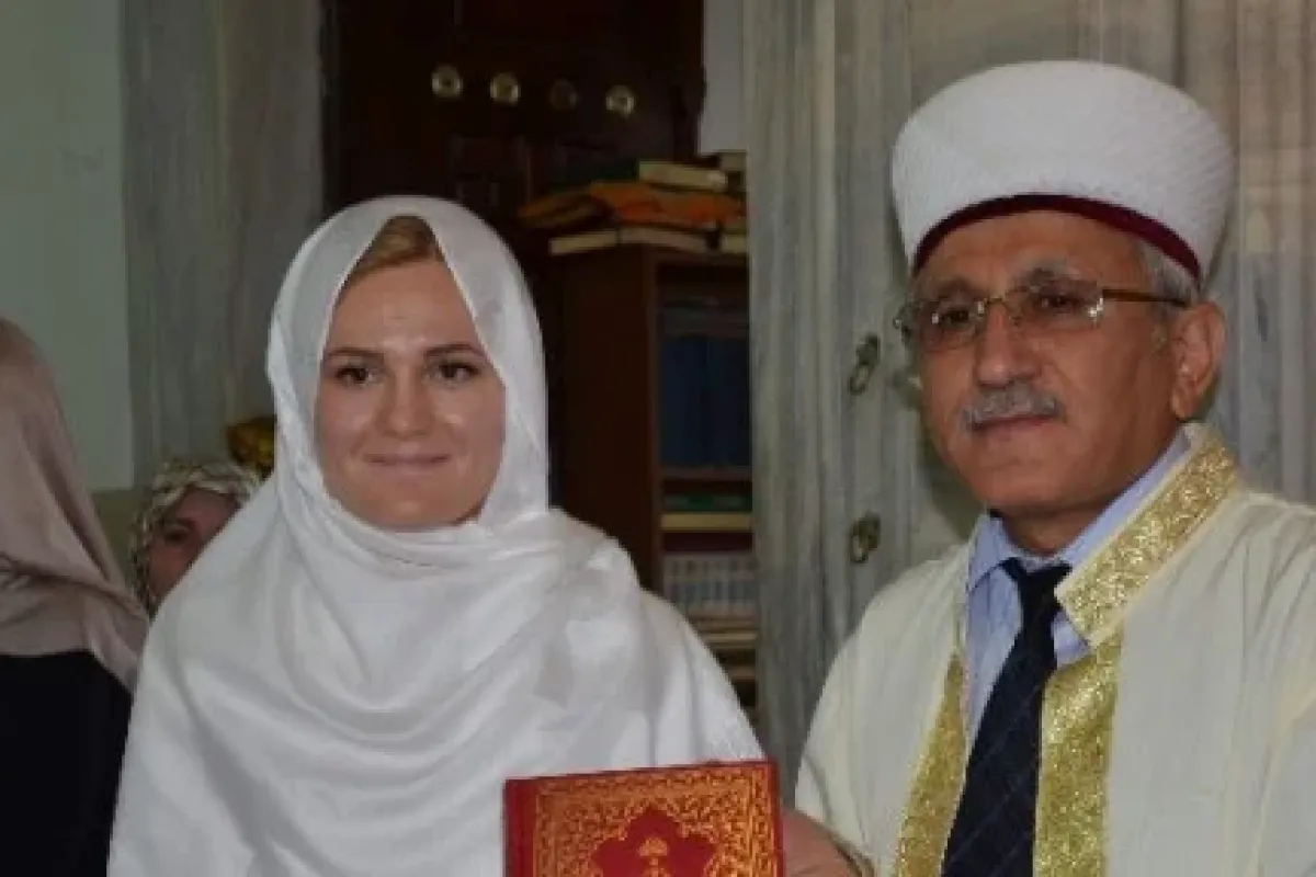 Ukraynalı yüksek lisans öğrencisi müslüman oldu