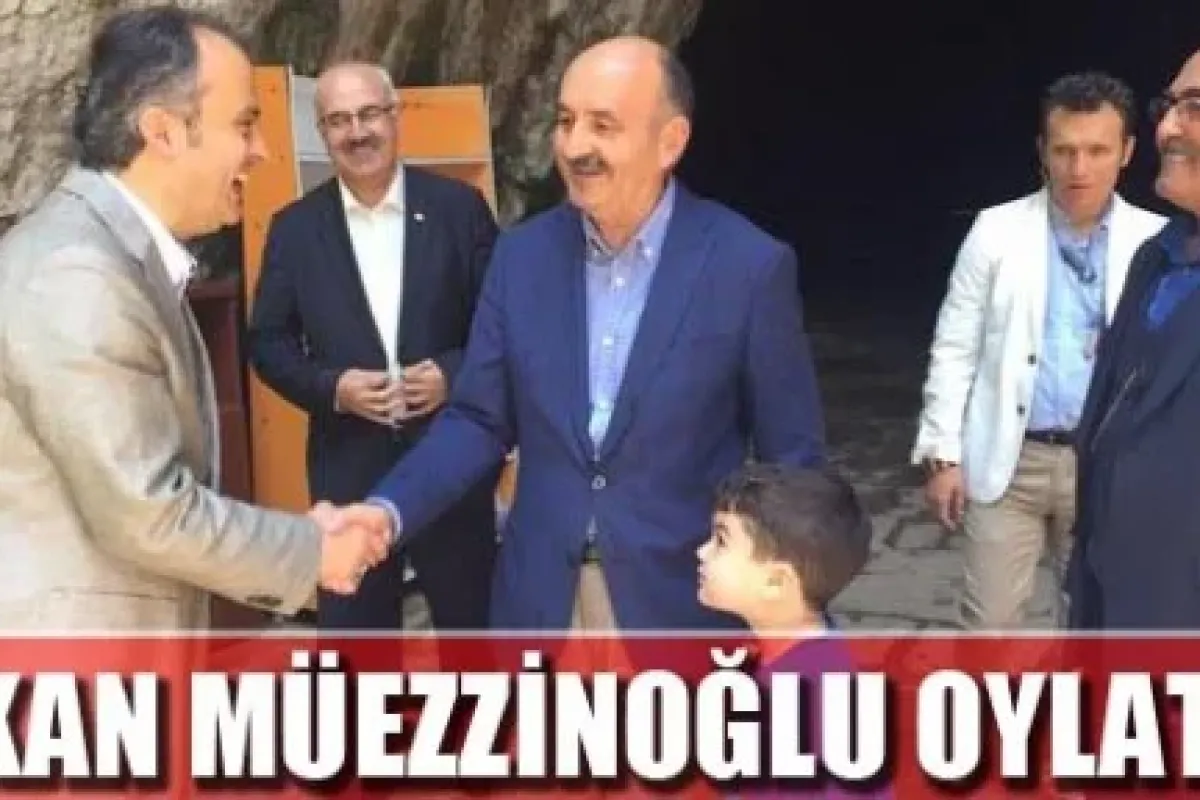Bakan Müezzinoğlu Oylat'ta