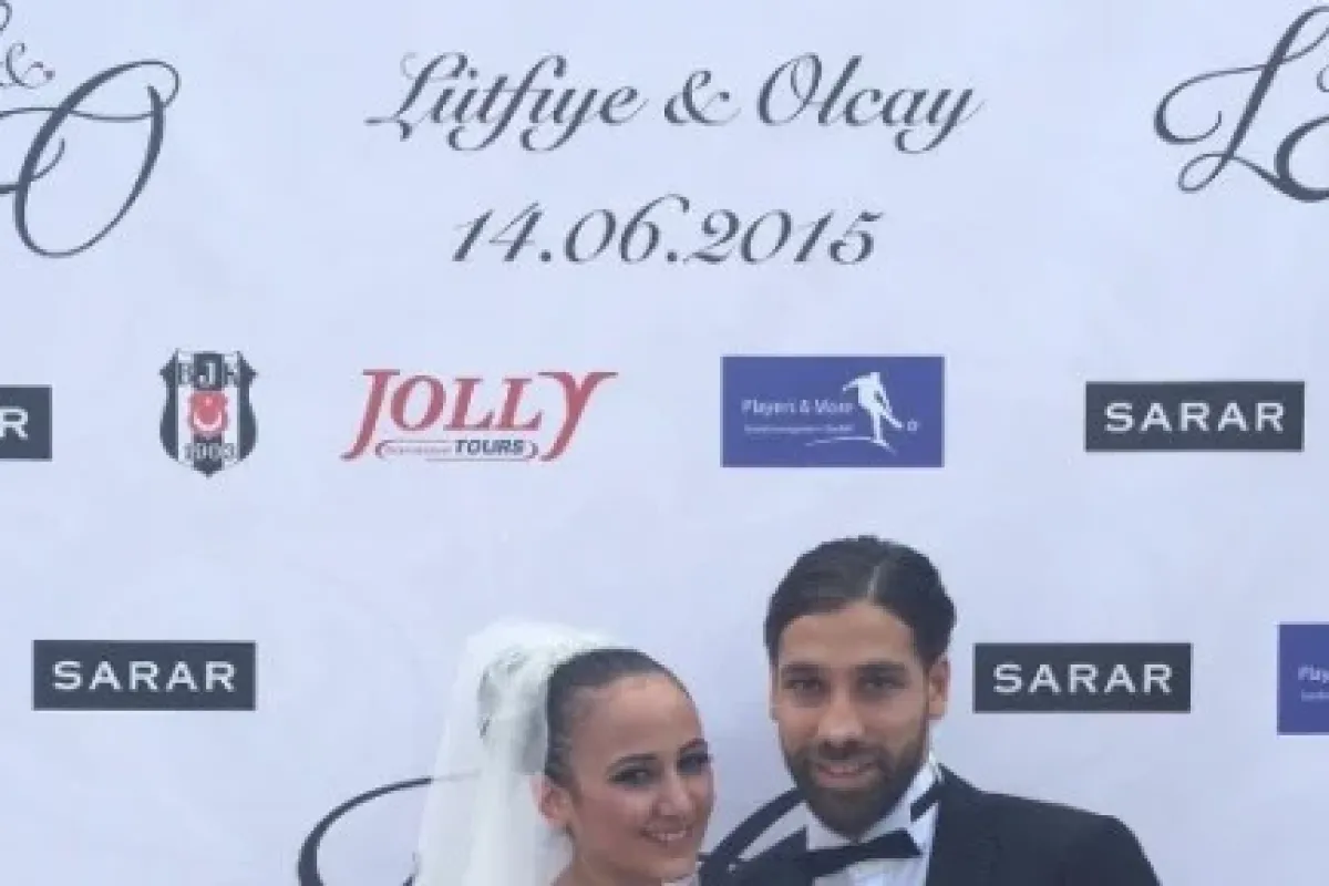 Olcay Şahan dünya evine girdi
