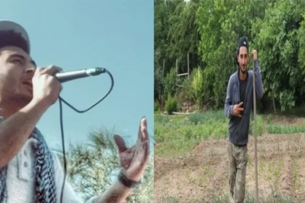 Gündüz çiftçi gece Rap’çi