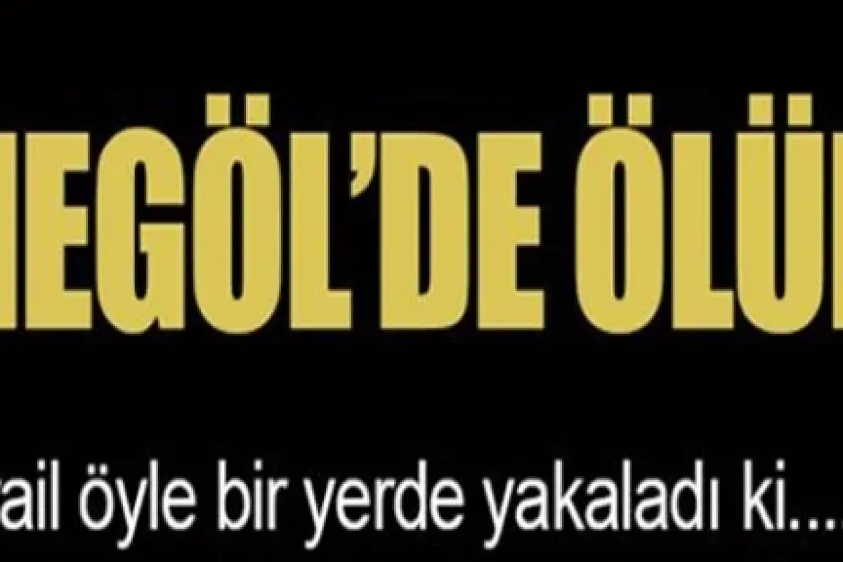İnegöl'de Ölüm