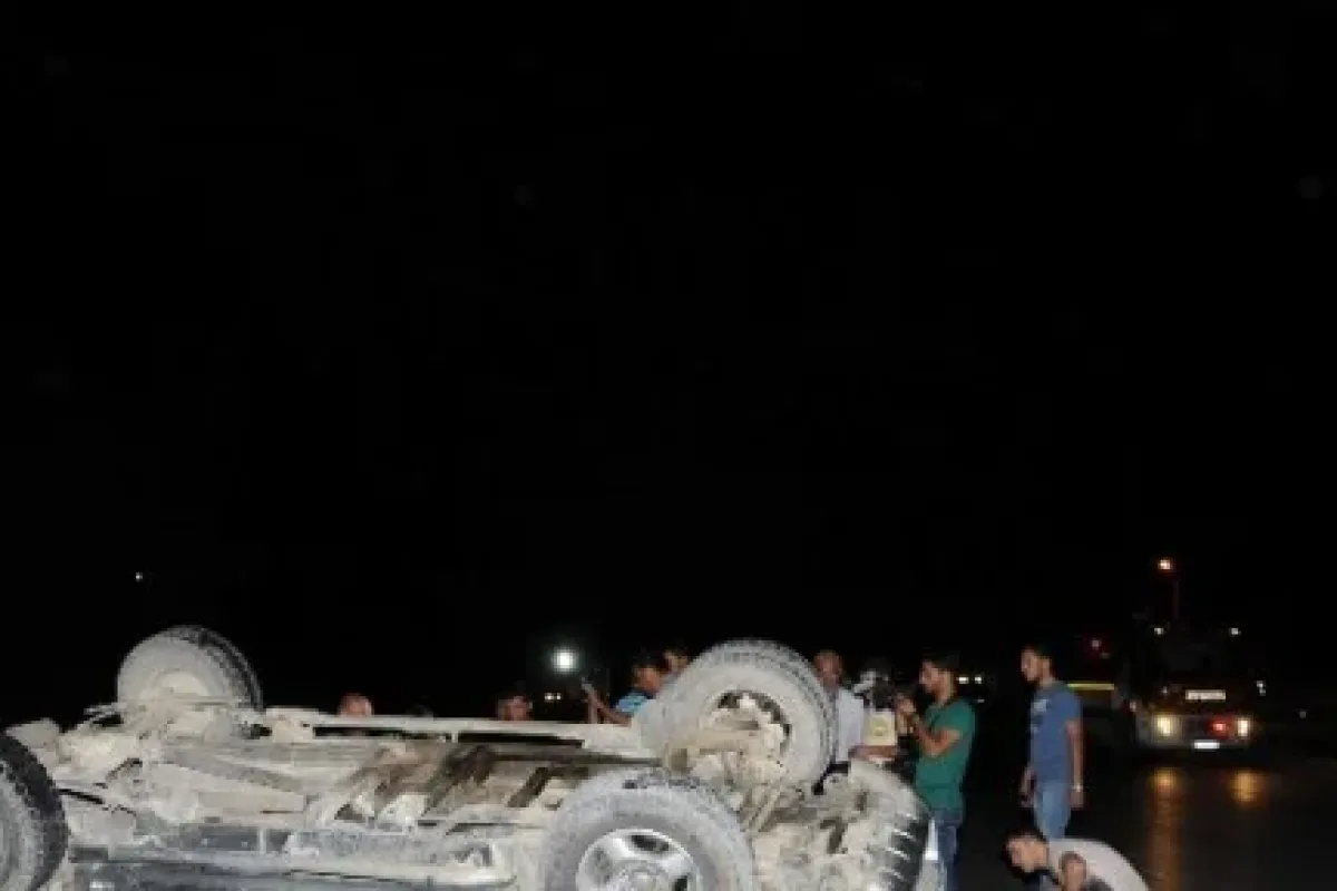 Bu araçtan burunları bile kanamadan çıktılar