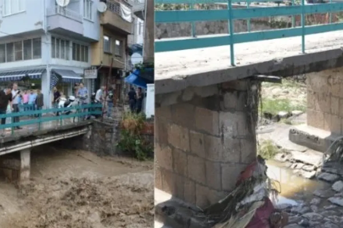 Dün taşmıştı, bugün kurudu