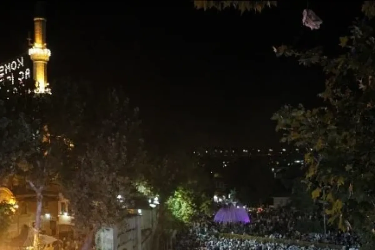 İlk teravih namazında camiler doldu taştı
