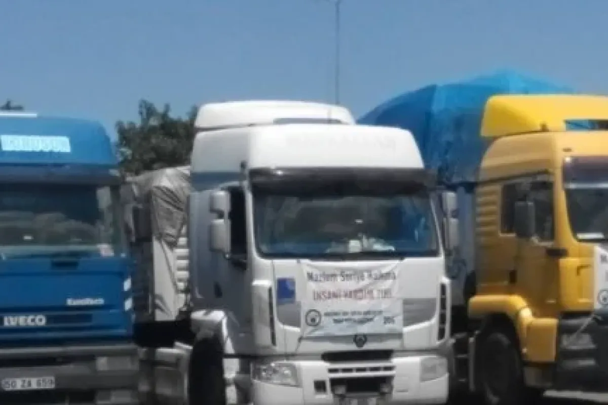 Ramazan öncesi sınır ötesine yardım