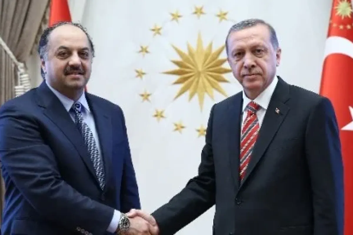 Erdoğan, Katar Dışişleri Bakanını kabul etti