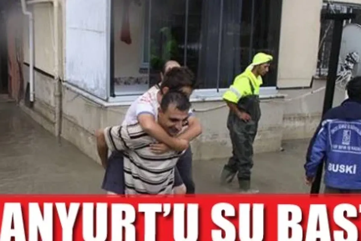 Alanyurt'u Su Bastı!
