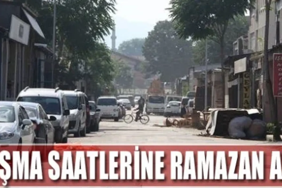 Çalışma Saatlerine Ramazan Ayarı
