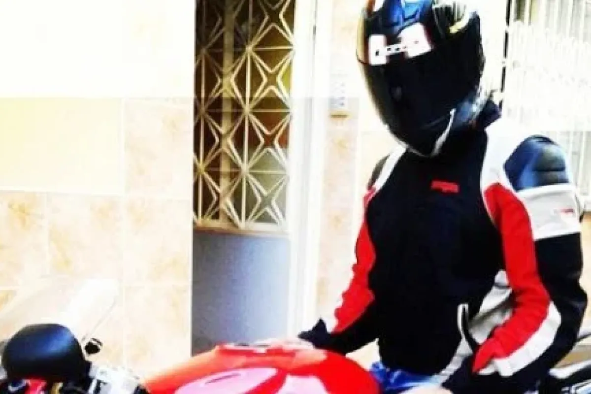 Krediyle aldıgı motosikletle ölüme gitti