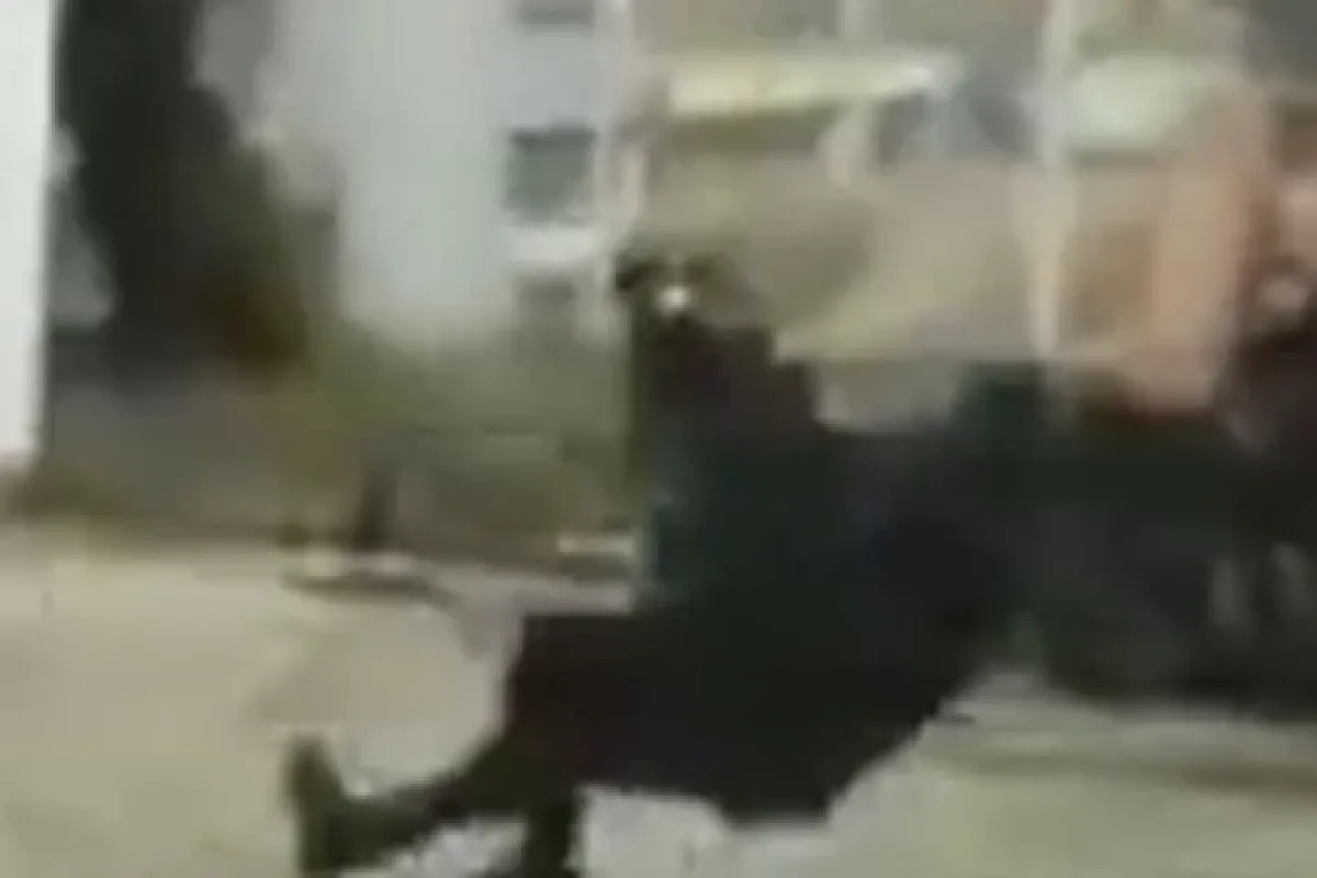 Polisin gösterisi hastanede bitti