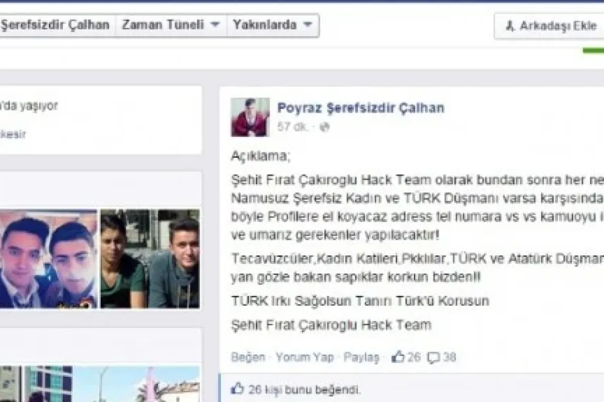Katilin hesabını çaldılar