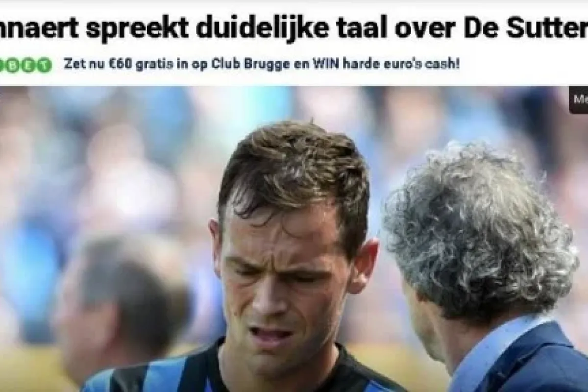 Bursaspor’a Tom De Sutter tepkisi