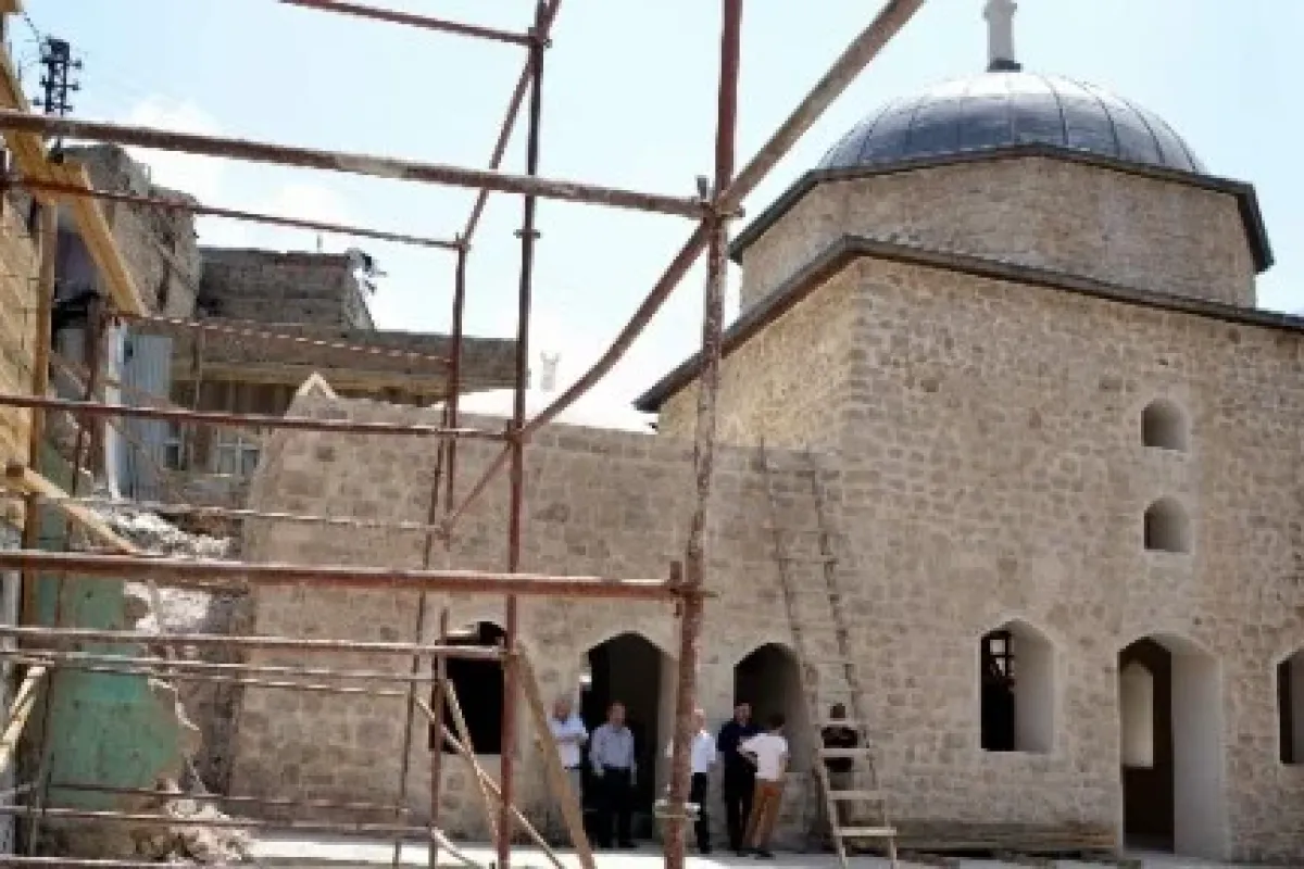 Cami restorasyonunda tarih çıktı