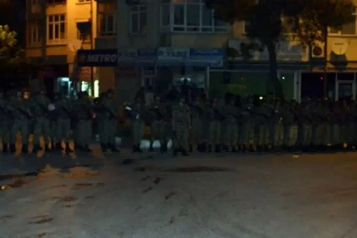 Edirne’de gergin gece!