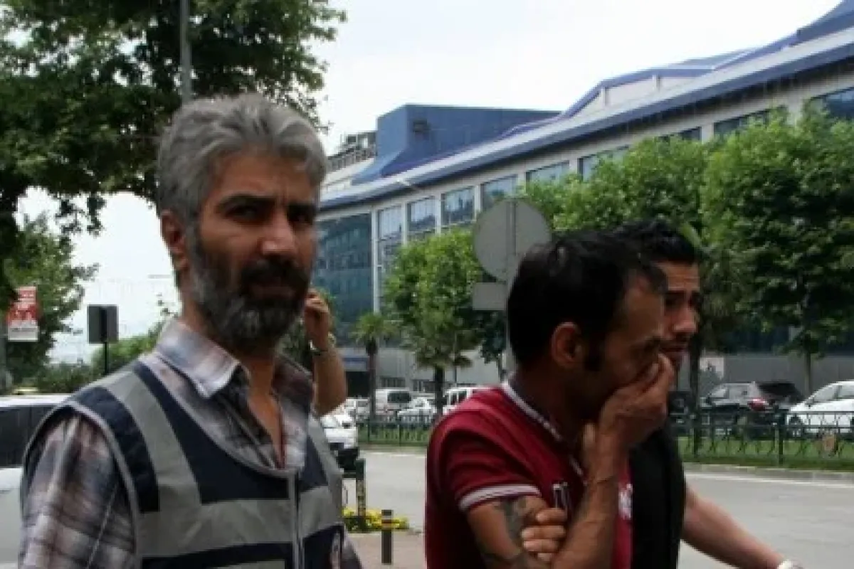 Kameraya yakalandılar