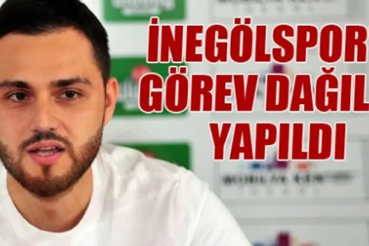 İnegölspor'da görev dağılımı yapıldı