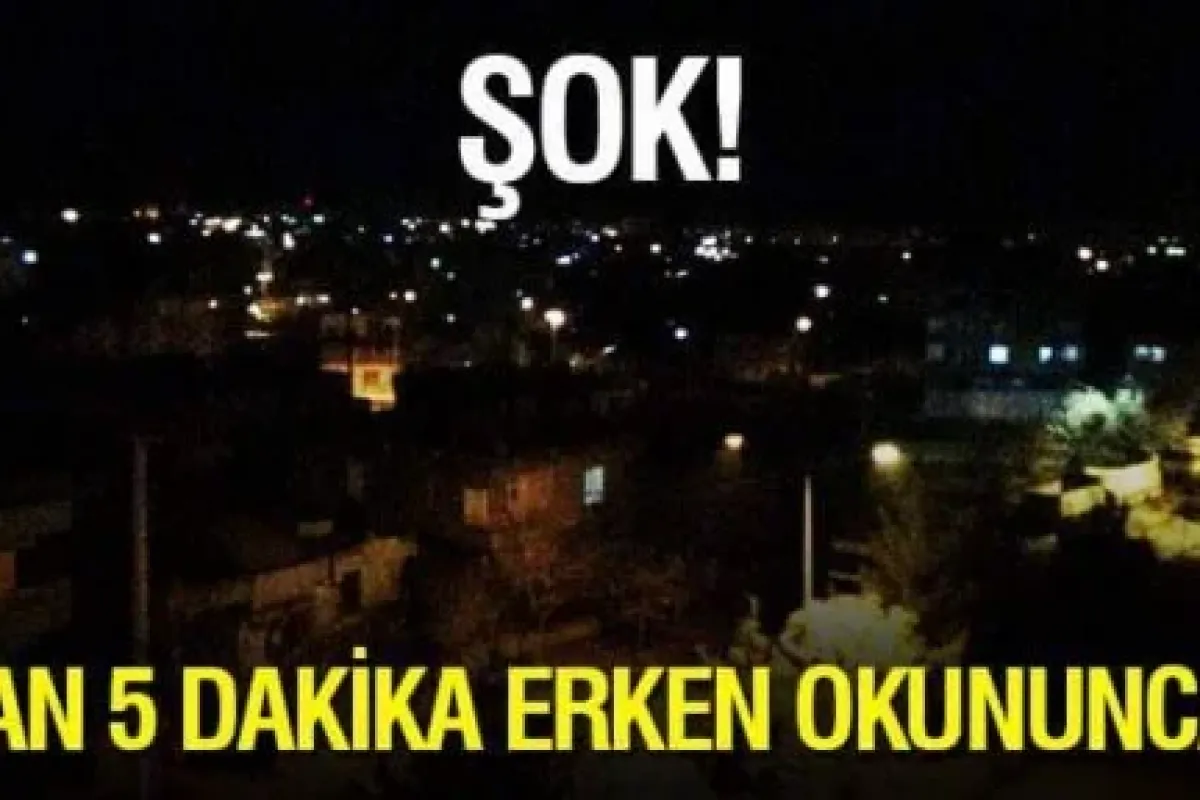 Ramazanın ilk kazası meydana geldi!