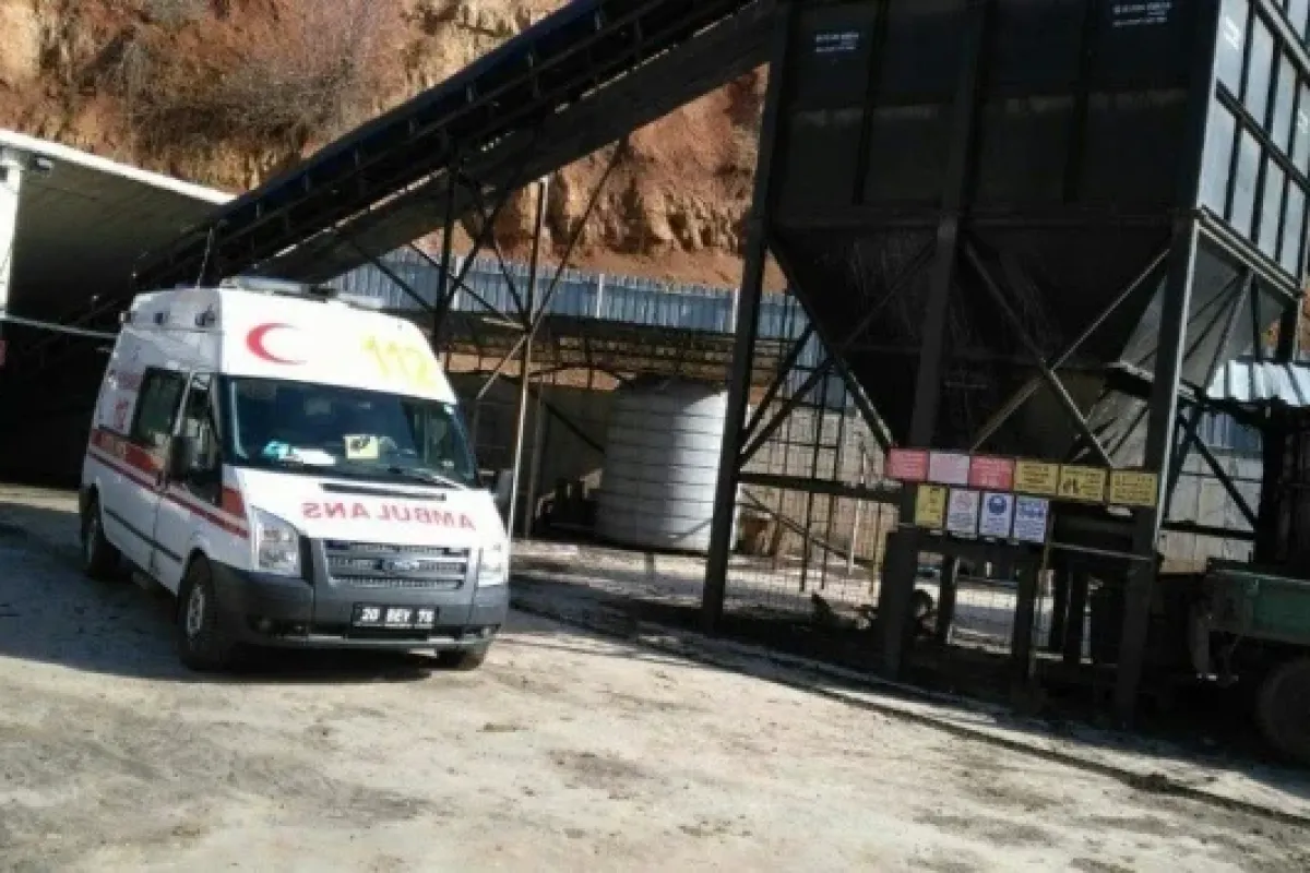 Kömür madeninde göçük: 1 ölü, 1 yaralı