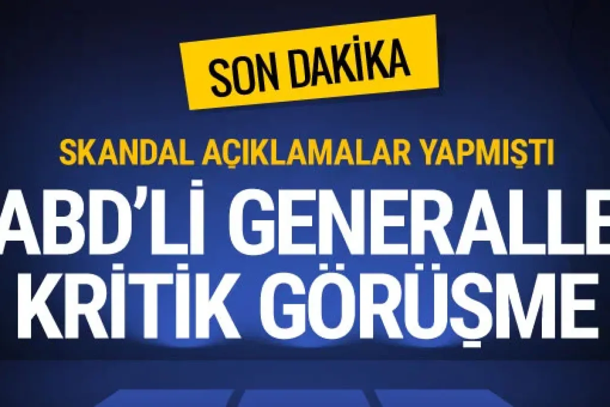 ABD'den kritik ziyaret! Sözcü Kalın görüştü neler konuşuldu?