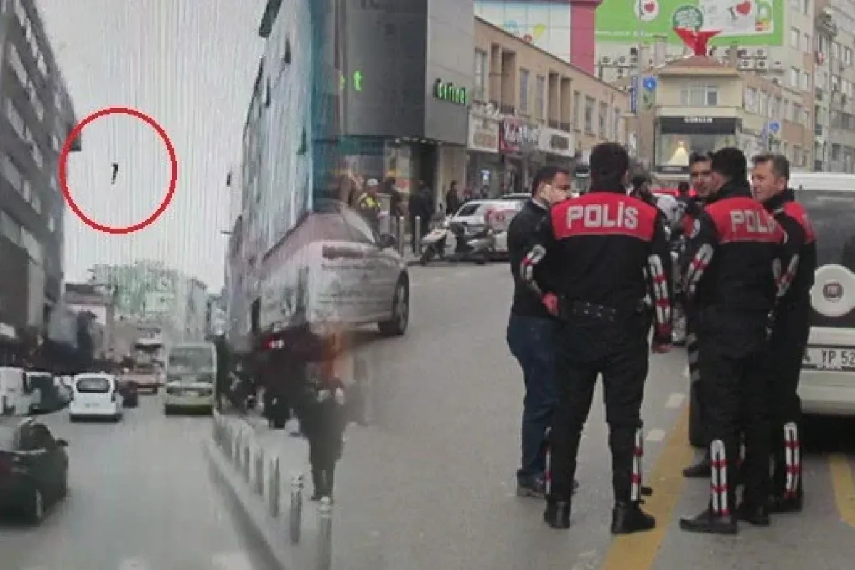 6 katlı binadan ölüme böyle atladı