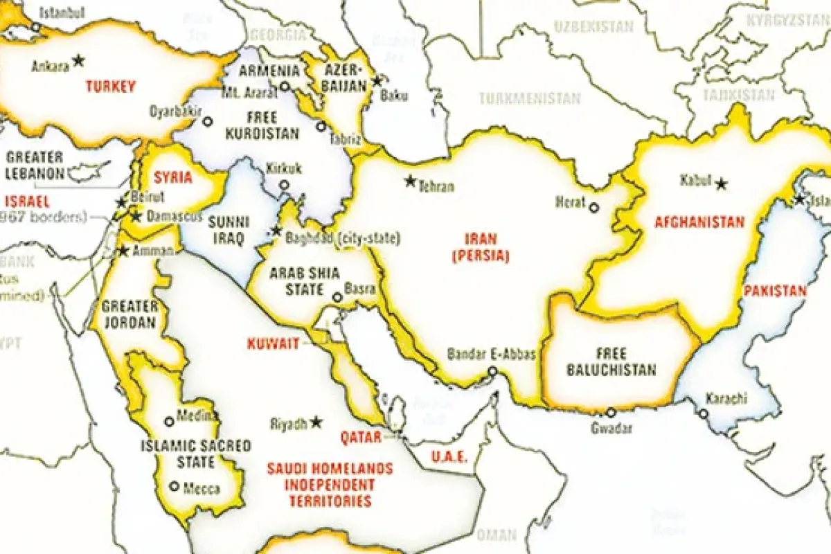 ABD bu yüzden Afrin'e seyirci kalmış! Şok haritada Türkiye de var