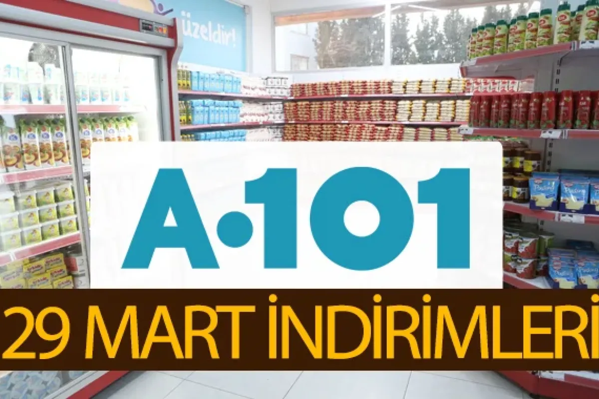 A101 29 Mart indirimleri aktüel listede bu hafta neler var?