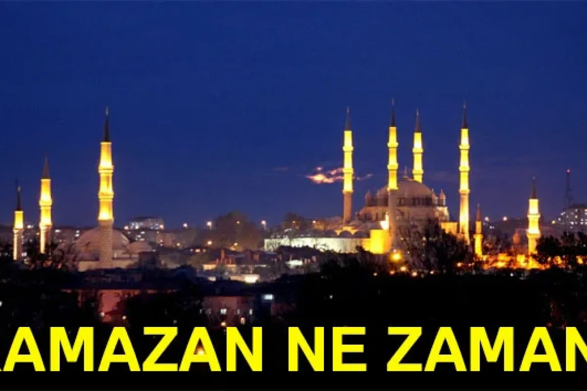 2018 Ramazan ne zaman? Ramazan orucu ne zaman başlayacak? İlk oruç ne zaman tutulacak?