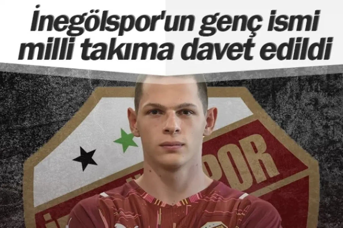 İnegölspor'un genç ismi milli takıma davet edildi