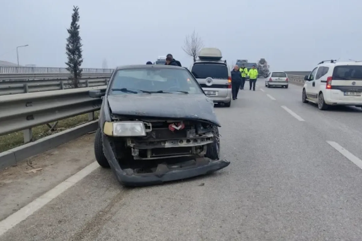 Avarlar kavşağında kaza