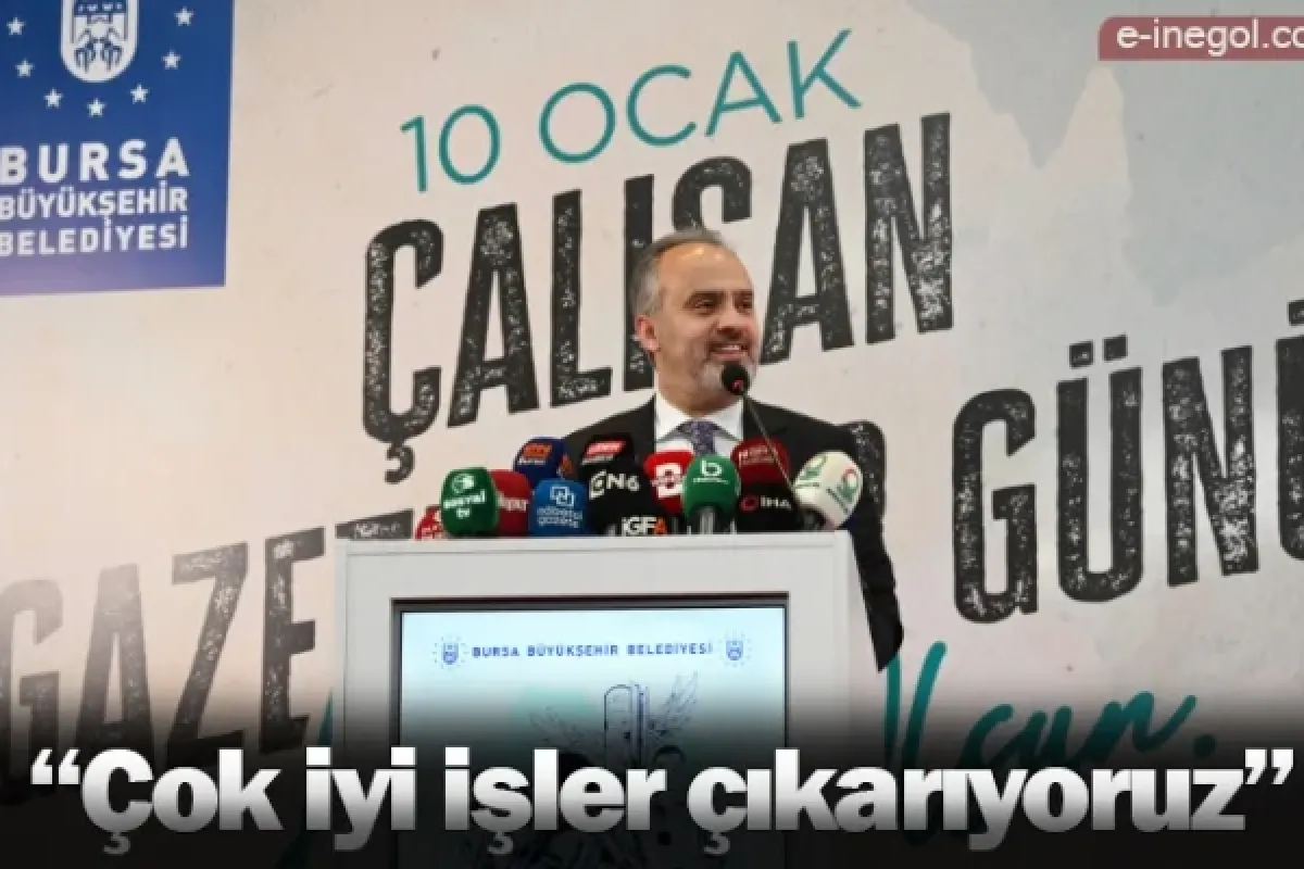 Başkan Aktaş: Çok iyi işler çıkarıyoruz