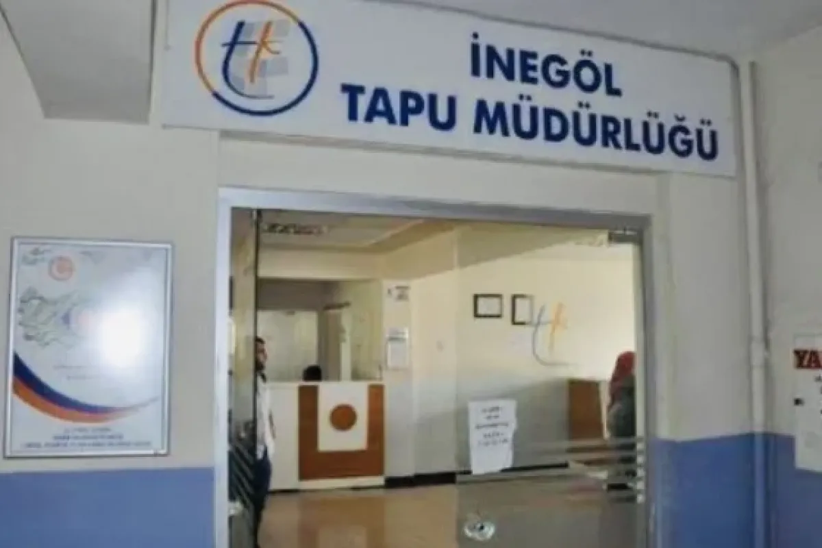İnegöl Tapu Müdürlüğü Türkiye'de 41. sırada