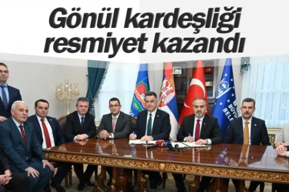 Gönül kardeşliği resmiyet kazandı