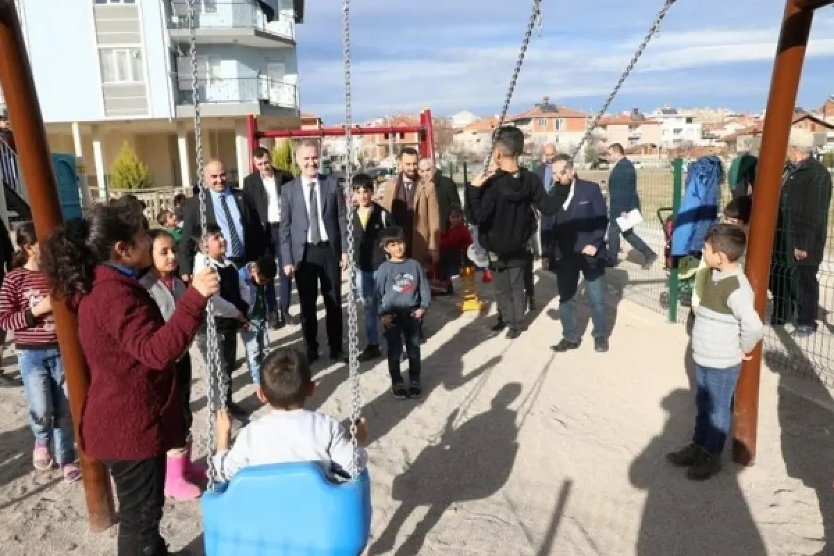 Huzur Mahallesinde 2 Yeni Park Hizmete Girdi
