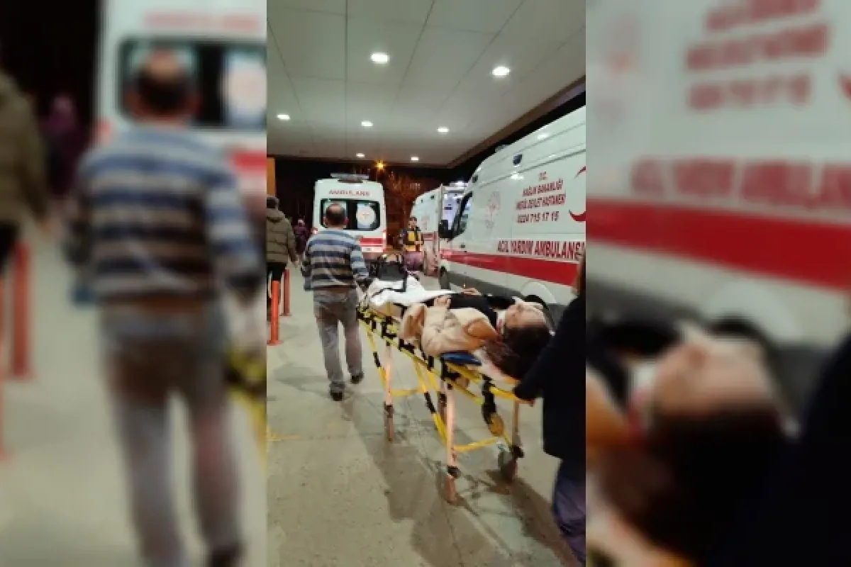 İnegöl'de korkutan kaza