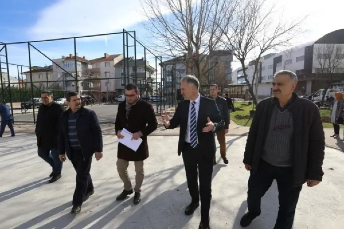 İnegöl’de Eski Parklar Yenileniyor