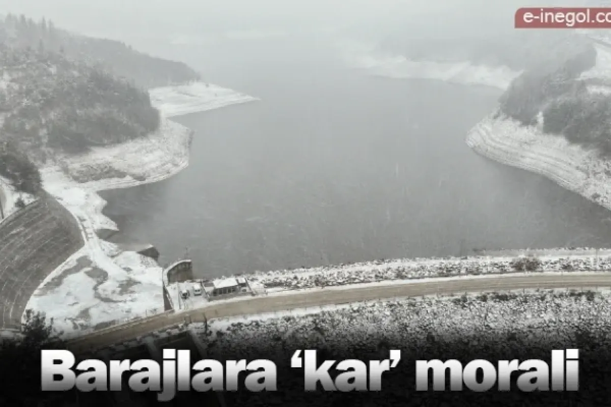 Barajlara ‘kar’ morali